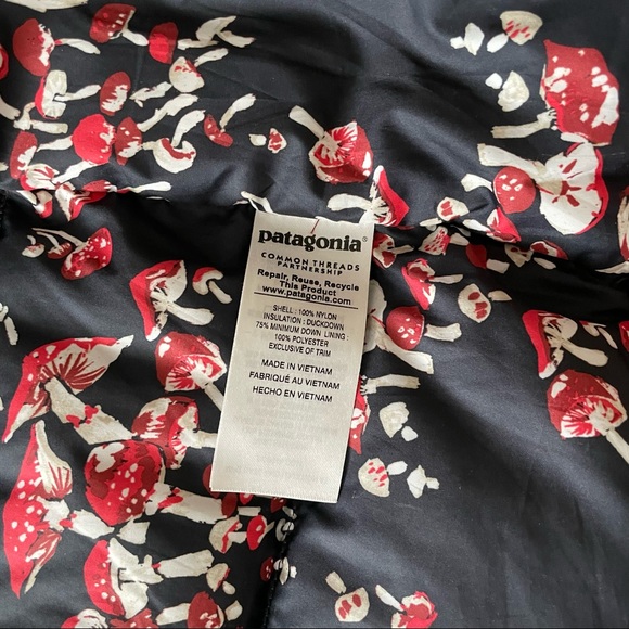 Incredibly Rare Drumfire Red Mushroom Patagonia Bivy Vest XS - Picture 4 of 8